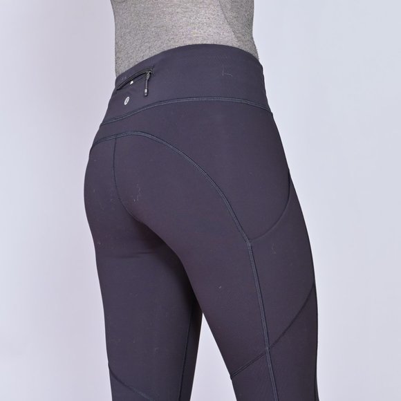 LULULEMON Black 7/8 Speed Tight Leggings - Picture 5 of 7